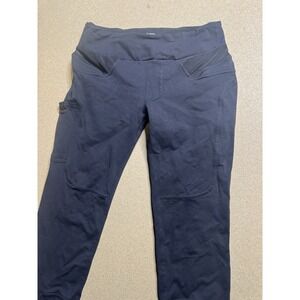 $124 Blanc Noir Women's Black Pirouette Drawstring Casual Leggings Pants‎ Size M